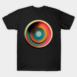 Painted Concentric Circles T-Shirt